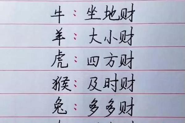 十二生肖的财位方位 十二属相财位表