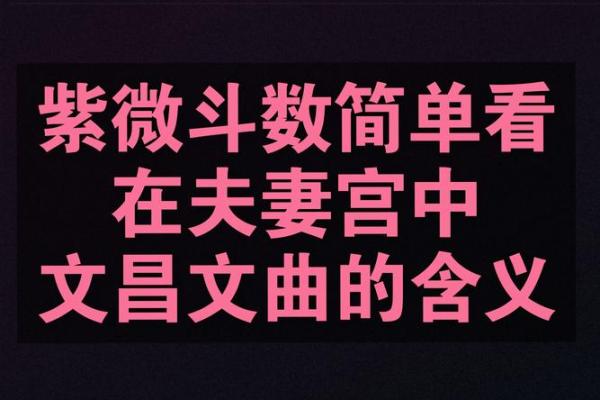 紫薇斗数迁移宫文曲