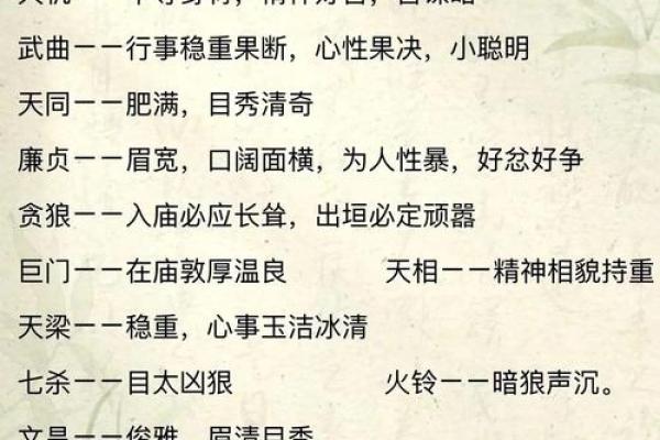 紫微斗数——星情之天象篇（书中难寻，老师不教，错过不在）