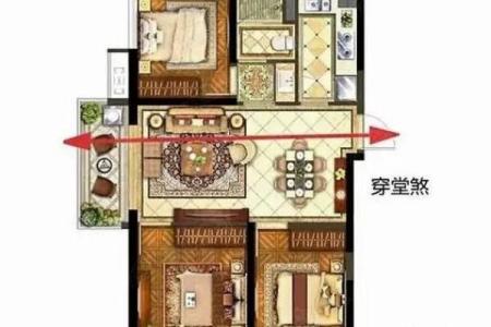 住宅犯风水穿堂煞，该如何化解