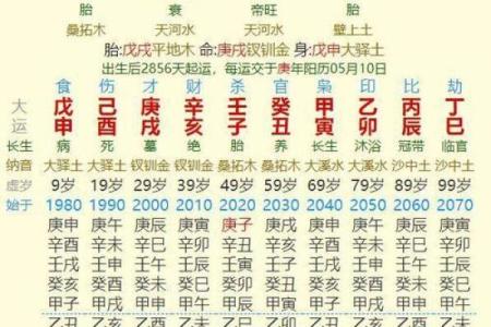 生辰八字详细分析,生辰八字详解