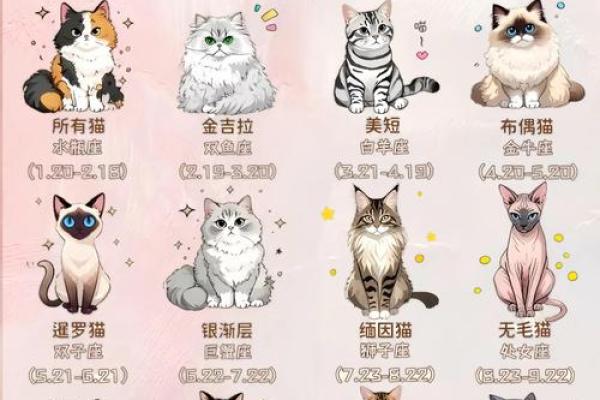 十二星座猫咪图欣赏：萌化你的心！