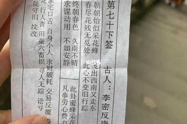观音灵签在线抽签解59签