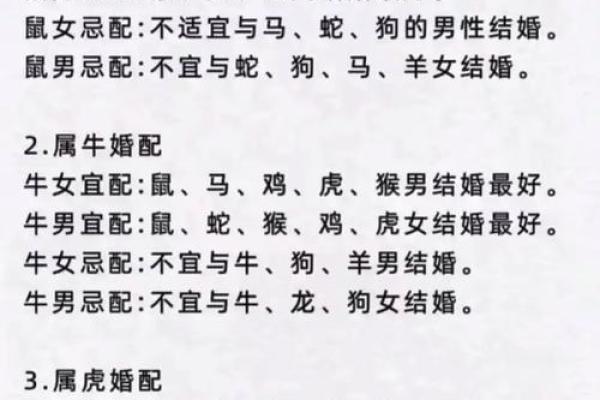 生肖月份表 生肖属相月份配对表