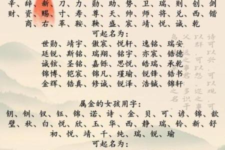 金命缺木怎么取名  八字少木起名