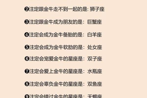 什么星座男最爱金牛女