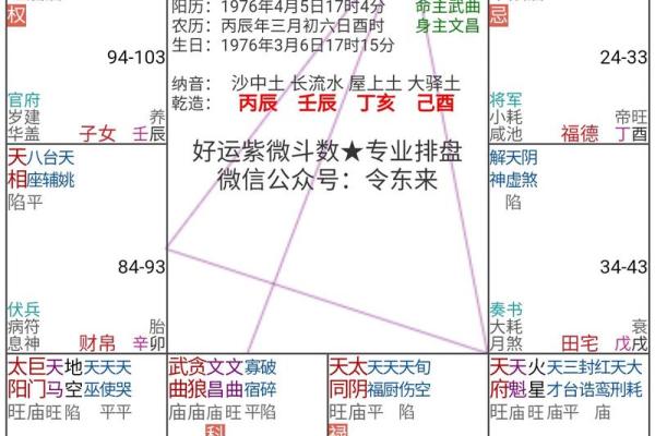 紫薇斗数批八字模式