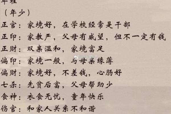 人生四柱八字详解