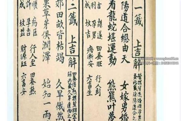 观音灵签霸王被困破解