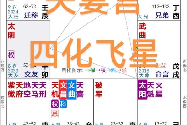 紫微斗数之宫干四化法 紫微斗数之宫干四化法