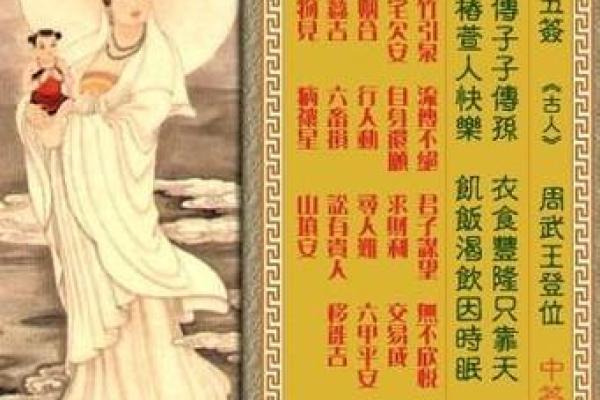 观音每日一签