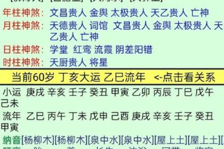 五行算命免费测八字