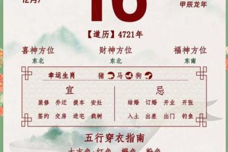 宜忌最准黄历