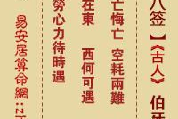 吕祖灵签抽签65