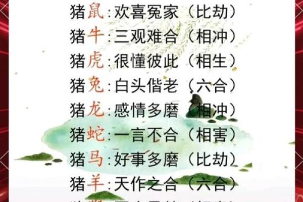 生肖配对表 兔和猪适合在一起吗