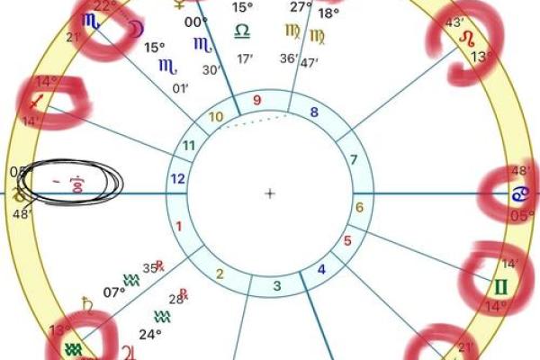 十二宫位对应星座,十二宫星盘查询