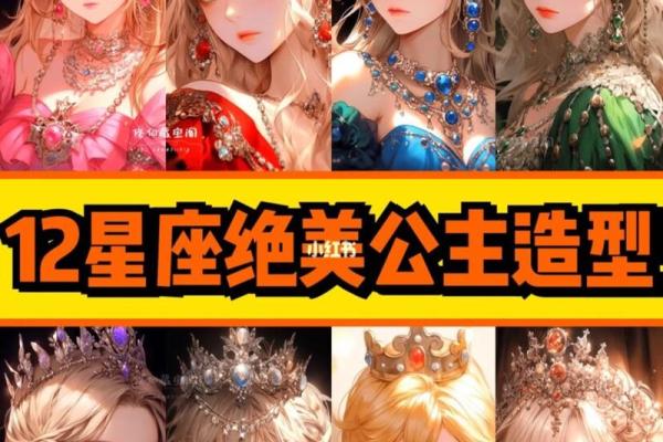十二星座代表的公主名
