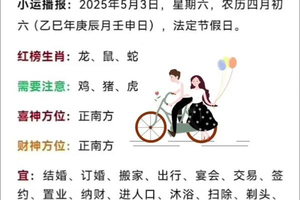 每日黄历运势
