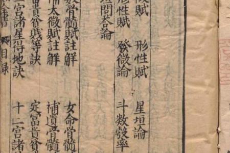 陈抟紫薇斗数著作