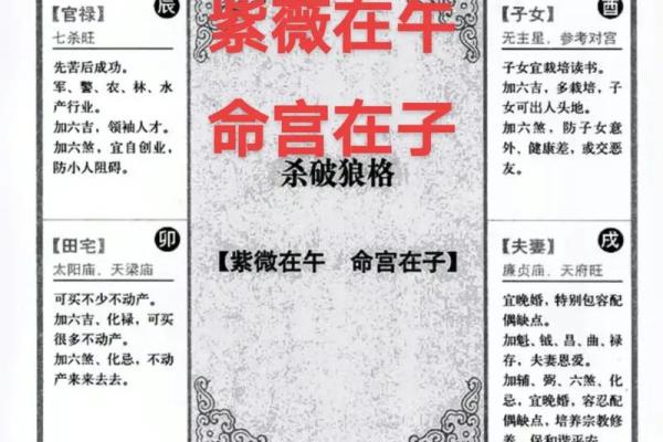 紫薇斗数格局测算