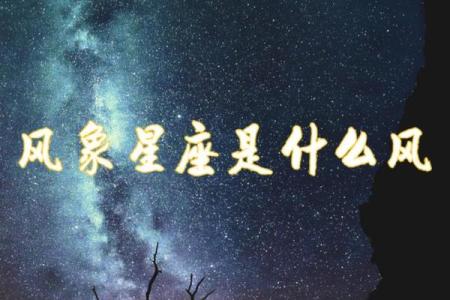 什么叫风向星座吗