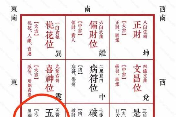 属虎方位吉凶表格图解