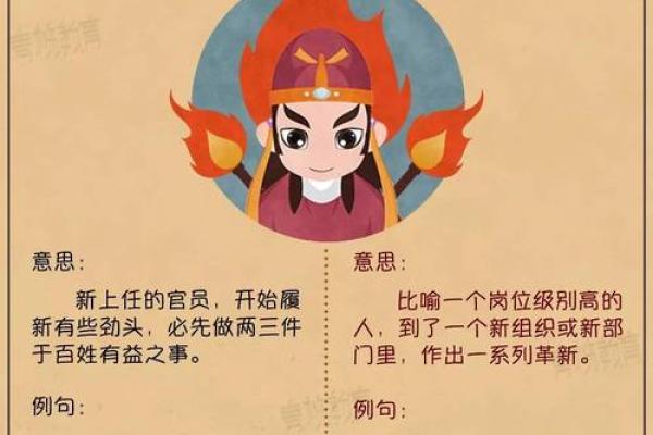 八字三把火