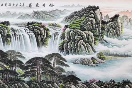 名人与风水_山水画里面有人物适合挂客厅吗