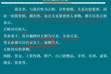 八字四柱中偏财代表什么