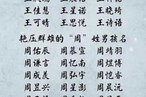 生辰八字起名免费