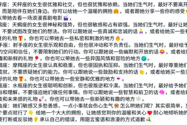 当12星座生气了应该怎么哄？