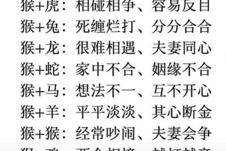 属猴的十二星座配对组合