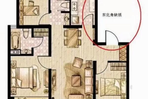房屋缺角就缺钱，此乃风水大忌