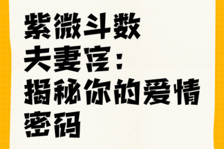 破碎紫微斗数 破碎紫微斗数夫妻宫？