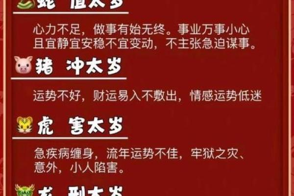 本命年需要注意什么事项及风水禁忌