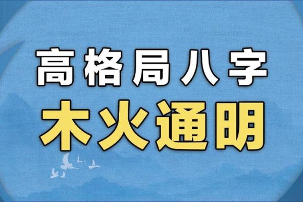 高格局八字