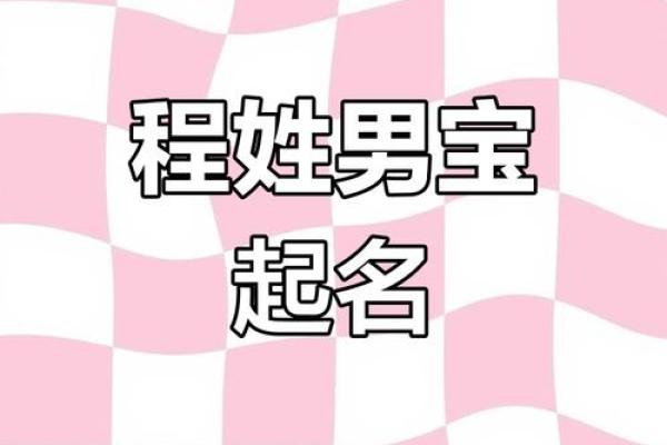 程姓男孩名字大全-程姓男孩起名字大全-程姓名字大全姓名