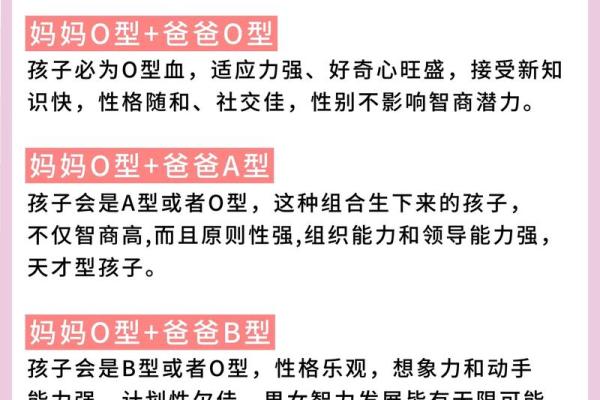 血型中的老爸性格